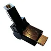 Adapter HDMI stufenlos winkelbar Stecker Buchse Gold Produktbild-Vorschau 4