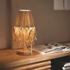 LED Tischlampe 1W Tragbar aus Holz mit wiederaufladbarem Produktbild-Vorschau 2
