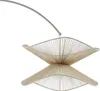 Lindby Bogenleuchte Valdorin, beige, Papier, 195 cm, IP20 Produktbild-Vorschau 5