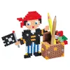 Hama® midi Bügelperlen Geschenkbox Piratenspaß Produktbild-Vorschau 2