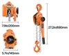 SucceBuy Hebelzug mit 3 Tonnen Tragkraft, Handkettenzug mit Produktbild-Vorschau 5