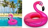 Aufblasbares Flamingo-Rad 90 cm Produktbild-Vorschau 1