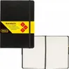 Idena NotizbuchMix A5 blanko schwarz - 96 Blatt 80g/m² Produktbild-Vorschau 1