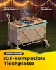 Klappbarer Bollerwagen mit Dach und Tischfunktion – Produktbild-Vorschau 6