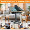 WISFOR Puzzlebrett Puzzle Tisch, höhenverstellbar neigbar Produktbild-Vorschau 6