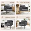 COLAMY fauteuil – Natuurlijk comfort voor dagelijks Productafbeelding-voorbeeld 14