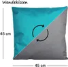 JACK 2-farbiges Wende Outdoor Lounge Kissen 45x45cm Produktbild-Vorschau 4