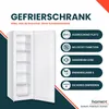 homeX Gefrierschrank No Frost, Tiefkühlschrank groß - 204 Produktbild-Vorschau 2