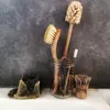 Brosse à vaisselle bois et fibres végétales Voir les images du produit 3