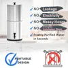 Schwerkraft-Wasserfiltersystem Wasserfiltrationseimer fuer Produktbild-Vorschau 10