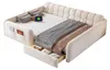 Cama para bebé de 140 x 200 cm con cajón, luz nocturna, Vista previa de la imagen del producto 6