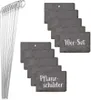 Hoberg Schiefer-Pflanzschilder - 10er Set Produktbild-Vorschau 1