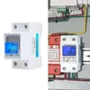 LCD Wechselstromzähler Stromzähler Geeicht Für DIN Produktbild-Vorschau 6