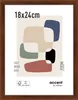 accent by nielsen Holz Bilderrahmen Zoom, 18x24 cm, Walnuss Produktbild-Vorschau 1