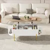 Merax Table basse avec plateau relevable, espace de Voir les images du produit 2