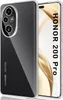A clear protective case for a smartphone is shown, with the phone inside. Produktbild-Vorschau