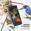 Kredki akwarelowe, zestaw 72 kolory, do rysowania i Podgląd zdjęcia produktu 2