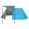 vidaXL Tente de camping 3 personnes bleue imperméable Voir les images du produit 6