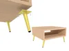 Schräg stehende Stahlbeine 13 cm, Set mit Schrauben, Produktbild-Vorschau 3