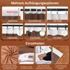 2er Set Samtvorhang Kräuselband 132x244cm Prägemuster Produktbild-Vorschau 7
