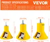 Tenonneuse VEVOR Mèche à bois 25,4 mm & 38 & 50,8 mm, 8 Voir les images du produit 7