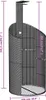 Gartendusche Schwarz 100x100x241,5 cm Poly Rattan Produktbild-Vorschau 11