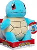 A plush toy of the Pokemon character Squirtle is displayed in its packaging. Produktbild-Vorschau