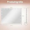 Miroir de maquillage COSTWAY Hollywood, miroir cosmétique Voir les images du produit 6
