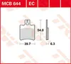 TRW Bremsbelagsatz MCB644 SR50LC MZ Hacker  Booster 50 4VA Produktbild-Vorschau 1