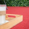 Rasenteppich GREEN Meterware 200x300cm Rot Vliesrasen für Produktbild-Vorschau 7