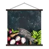 MuchoWow® Textilposter Gemüse - Kräuter - Wiegemesser - Produktbild-Vorschau 1