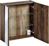 Spiegelschrank 60cm PUEBLA-56 in Vintage Oak Nb., B/H/T ca. Produktbild-Vorschau 2