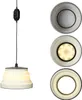 Lampe suspendue LED pliable silicone blanc Ø15cm Voir les images du produit 4