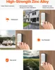 Collage of images showing a keyless door lock and its features in different settings. Anteprima dell’immagine prodotto