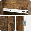 Dressoir Gerookt eiken 89 x 34,5 x 60 cm Bewerkt hout Productafbeelding-voorbeeld 8