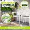 Set da 4 sedie da giardino tillvex® impilabili e resistenti Anteprima dell’immagine prodotto 4