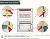 Grandekor Doppelrollo Klemmfix ohne Bohren 55x150cm Produktbild-Vorschau 6