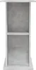 vidaXL Support pour aquarium gris béton 75x36x72,5 cm Bois Voir les images du produit 5
