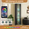 MODFU Vitrine à LED Contrôlable par App et Télécommande - Voir les images du produit 6