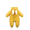 Baby Schneeanzug Winter Strampler Kapuzen Jungen Mädchen Produktbild-Vorschau 2