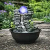 RealG RC-K-2221 Stolní dekorativní fontána s LED osvětlením Náhľad obrázku produktu 5
