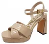 Buffalo cherry cross Partysandal. Sandalette Beige Produktbild-Vorschau 1