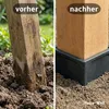 Bodeneinschlaghülse für Holzpfosten 7x7cm Pfostenhalter – Produktbild-Vorschau 3