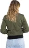 Giacca Bombers Original Max Verde L Donna Verde L Anteprima dell’immagine prodotto 2