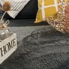 Tappeto antracite elegante morbido moderno di facile Anteprima dell’immagine prodotto 2