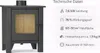NEMAXX® H8 Stufa a legna ventilata nera 7,6 kW (50–90 m²) – Anteprima dell’immagine prodotto 5
