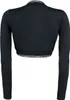 Gothicana by EMP Damen schwarzer Langarm-Bolero mit Spitze Produktbild-Vorschau 2