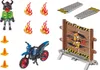 PLAYMOBIL Stuntshow 70553 Motocykl kaskaderski ze ścianą Podgląd zdjęcia produktu 6