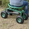 Mobilní zahradní sedátko Sedátko na kolečkách Zahradní Náhled obrázku produktu 6