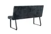 byLIVING Sitzbank Talea, 140 cm, dunkelgrau, Gestell Metall Produktbild-Vorschau 11